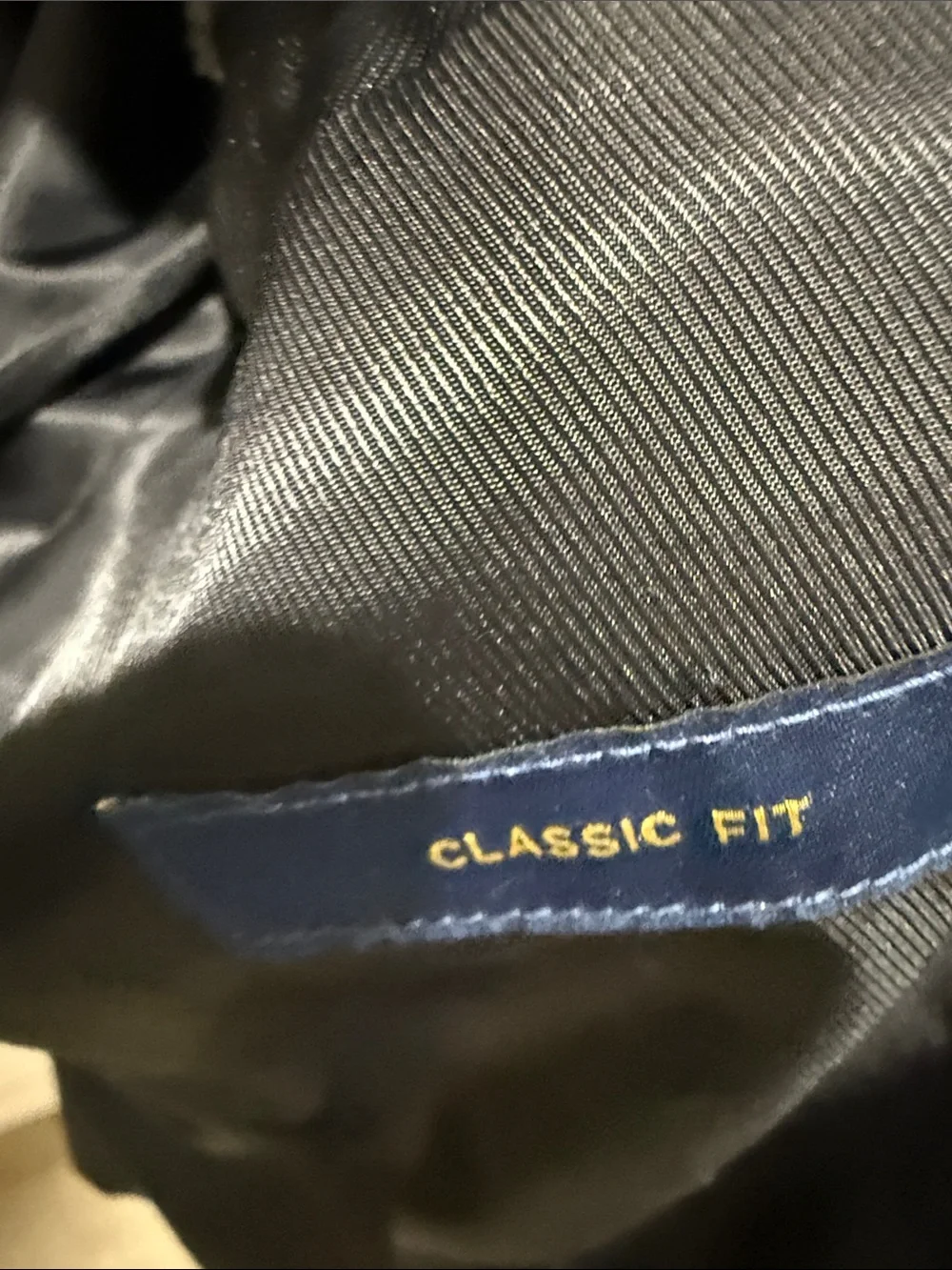 Stafford Black Corduroy Sport Coat